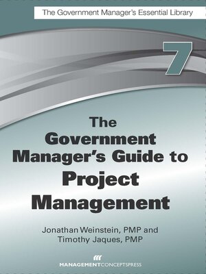 cover image of The Government Manager's Guide to Project Management